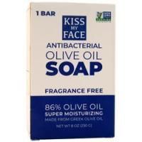 Kiss My Face, Антибактериальное мыло с оливковым маслом без отдушек 8 унций