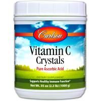 Carlson Labs, Витамин С в кристаллах, 35 унций (1000 г)