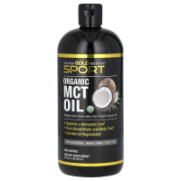 California Gold Nutrition, SPORTS, органическое масло MCT, неароматизированное, 946 мл (32 жидк. унции)