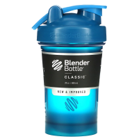 Blender Bottle, Classic With Loop, Ocean Blue, 20 oz