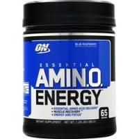 Optimum Nutrition, Essential AMIN.O. Energy Голубая малина 585 грамм