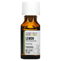 Aura Cacia, Pure Essential Oil, Lemon, .5 fl oz (15 ml)