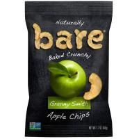 Bare Snacks, Запеченные яблоки "Грэнни Смит", яблочные чипсы, 1,7 унц. (48 г)