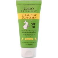 Babo Botanicals, Clear Zinc Sunscreen, 30 SPF, Summer Scent, 3 fl oz (89 ml)