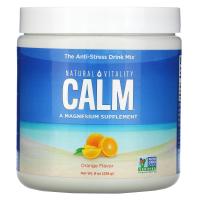 Natural Vitality, CALM, The Anti-Stress Drink, Orange, 8 oz (226 g)