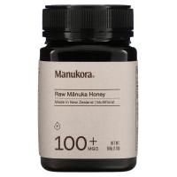 Manukora, Необработанный мед манука, 100+ MGO, 500 г (1,1 фунта)