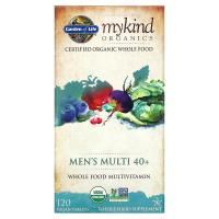 Garden of Life, KIND Organics, Men's Multi 40+, 120 веганских таблеток