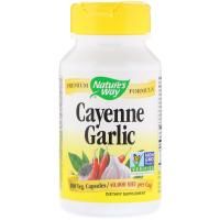 Nature's Way, Cayenne Garlic, 10 Veg. Capsules