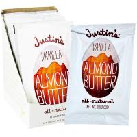 Justin's Nut Butter, Ванильное миндальное масло, 10 пакетов, 32 г (1,15 унций) каждый
