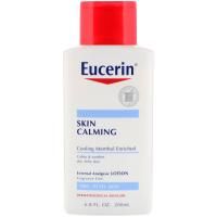 Eucerin, Успокаивающее кожу средство, болеутоляющий лосьон для наружного применения, без запаха, 6,8 ж. унц. (200 мл)