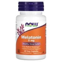 Now Foods Мелатонин (5 мг) 60 вег капсул