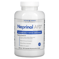 Arthur Andrew Medical, Neprinol AFD, защита организма от вредного воздействия фибрина, 500 мг, 300 капсул
