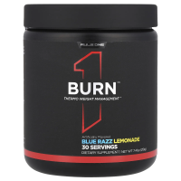 Rule One Proteins, Burn ™, Thermo Weight Management, лимонад с голубой розой, 210 г (7,41 унции)