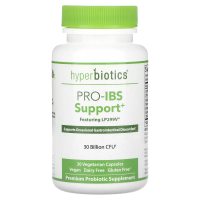 Hyperbiotics, Pro-IBS Support, 30 млрд КОЕ, 30 вегетарианских капсул