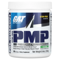 GAT, PMP - Пиковая производительность мышц (без стимуляторов) Зеленое яблоко 238 грамм