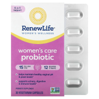 Renew Life, Комплексная добавка для женщин, пробиотик Ultimate Flora, 15 млрд живых культур, 30 вегетарианских капсул
