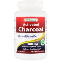 Best Naturals, Activated Charcoal, 280 mg, 120 Capsules