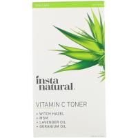 InstaNatural, Vitamin C Facial Toner with Witch Hazel, Alcohol-Free, 4 fl oz (120 ml)