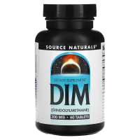 Source Naturals, DIM (Дииндолилметан ), 200 мг, 60 таблеток