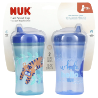 NUK, Gerber Graduates, чашки для дополнительного развития, с 12 месяцев, для мальчиков, 10 унц. (300 мл) каждый