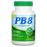 Nutrition Now, PB8, пробиотический ацидофилус для жизни, 120 капсул в растительной оболочке