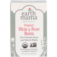 Earth Mama, Органический бальзам для кожи против шрамов, 1 ж. унц. (30 мл)
