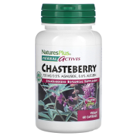 Nature's Plus, Herbal Actives, Chasteberry, 150 mg, 60 Vegetarian Capsules