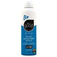 All Good Products, Спортивный солнцезащитный спрей SPF 30 6 жидких унций