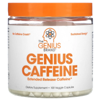 The Genius Brand, Genius Caffeine`` 100 растительных капсул