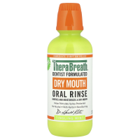 TheraBreath, Ополаскиватель от сухости во рту, покалывание мяты, 473 мл (16 fl oz)