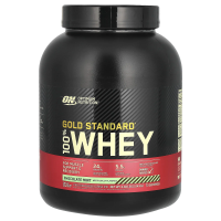 Optimum Nutrition, 100%-ная молочная сыворотка Gold Standard, шоколад ми мята, 4.94 фунтов (2,24 кг)