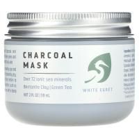 White Egret Personal Care, Угольная маска, 2 жидких унции (59 мл)