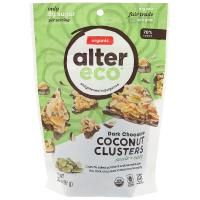 Alter Eco, Темный шоколад и кокос, семечками и солью, 3,2 унц. (91 г)