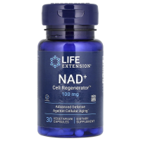 Life Extension, регенератор НАД и клеток, 100 мг, 30 вегетарианских капсул