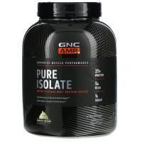 GNC, Pure Isolate, Micro-Filtered Whey Protein Isolate, Vanilla Custard, 4.94 lb (2240 g)