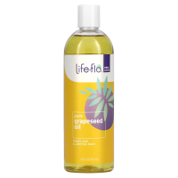 Life-flo, Чистое масло из виноградных косточек, 16 жидких унций (473 мл)