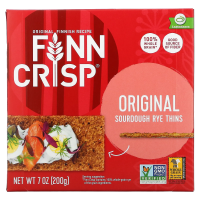 Finn Crisp, Хлебцы из кислого ржаного теста, Оригинальный вкус, 7 унц. (200 г)