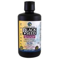 Amazing Herbs, Масло черного тмина премиум-класса 32 жидких унции