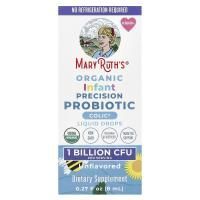 MaryRuth's, Органический прецизионный пробиотик для младенцев, жидкие капли, для новорожденных, без добавок, 1 млрд КОЕ, 8 мл (0,27 жидк. унц.)