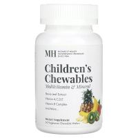 Michael's Naturopathic, Children's Chewables, Natural Fruit Flavors, 60 Chewable Veggie Wafers