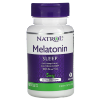 Natrol, Мелатонин, Экстра сила, 5 мг, 60 таблеток
