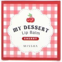 Missha, Бальзам для губ "Мой десерт", вишня, 15 г