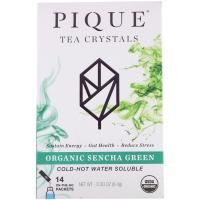 Pique Tea, Organic Sencha Green Tea, 14 Packets, 0.30 oz (8.4 g)