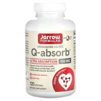 Jarrow Formulas, Q-absorb Co-Q10, 100 мг, 120 капсул