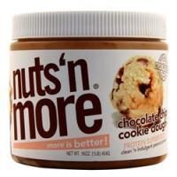 Nuts 'N More, Протеиновый суперпродукт Печенье с шоколадной крошкой 16 унций