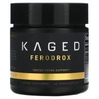 Kaged Muscle, Матрица поддержки тестостерона Ferodrox, 60 вегетарианских капсул