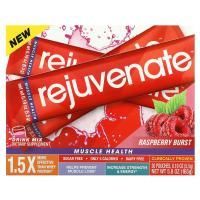 Rejuvenate, Клинически подтвержденное здоровье мышц, малина, 30 пакетиков по 0,19 унции (5,5 г) каждый