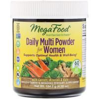 MegaFood, Daily Multi Powder for Women, 60 Scoops