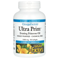 Natural Factors, Ultra Prim, 1000 мг, 90 капсул