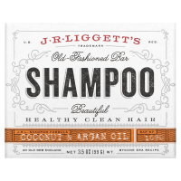 J.R. Liggett's, Традиционный шампунь-мыло, с кокосом и аргановым маслом, 3.5 унций (99 г)